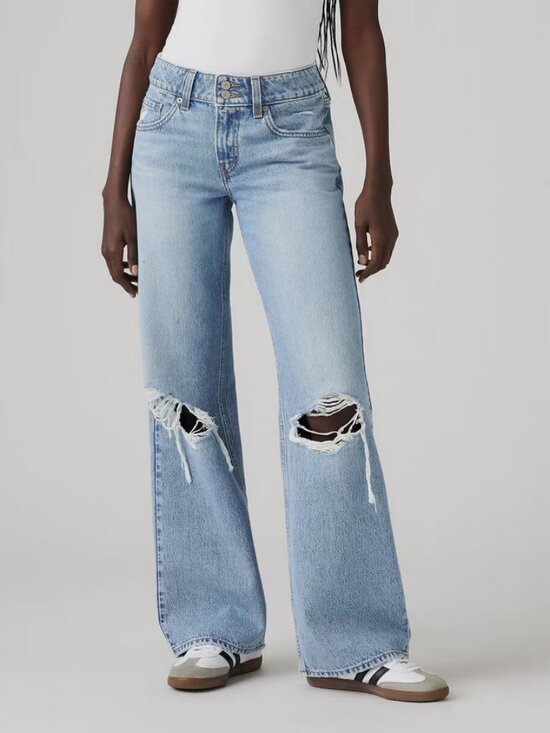 Levi's Denim - Levi'sÂ® Women's Low-Rise Superlow Loose Jeans - Table Talk 24